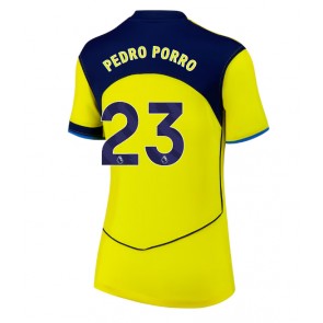 Lacne Ženy Futbalové dres Tottenham Hotspur Pedro Porro #23 2025-26 Krátky Rukáv - Tretina